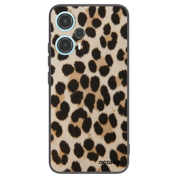 Picasee silikonski črni ovitek za Xiaomi Poco F5 - Brown Tiger