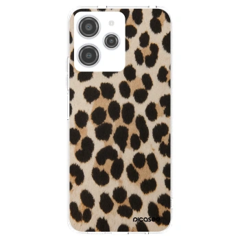 Picasee silikonski prozorni ovitek za Xiaomi Redmi 12 4G - Brown Tiger