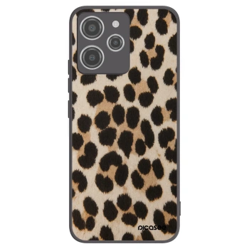 Picasee silikonski črni ovitek za Xiaomi Redmi 12 4G - Brown Tiger