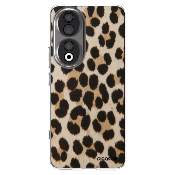 Picasee silikonski prozorni ovitek za Honor 90 5G - Brown Tiger