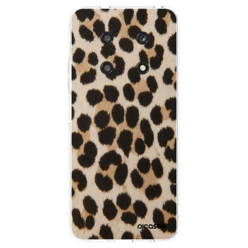 Picasee silikonski prozorni ovitek za Honor Magic4 Lite 5G - Brown Tiger
