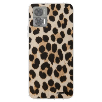 Picasee silikonski prozorni ovitek za Motorola Edge 30 Neo - Brown Tiger