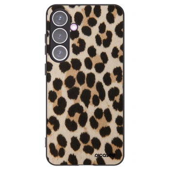 Picasee silikonski črni ovitek za Samsung Galaxy S24+ S926B 5G - Brown Tiger