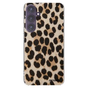 Picasee silikonski prozorni ovitek za Samsung Galaxy S24+ S926B 5G - Brown Tiger