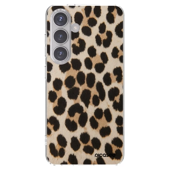 Picasee silikonski prozorni ovitek za Samsung Galaxy S24 S921B 5G - Brown Tiger