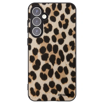 Picasee silikonski črni ovitek za Samsung Galaxy S23 FE S711B - Brown Tiger