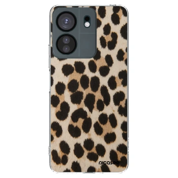 Picasee silikonski prozorni ovitek za Xiaomi Redmi 13C 4G - Brown Tiger