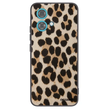 Picasee silikonski črni ovitek za Motorola Edge 40 Neo - Brown Tiger