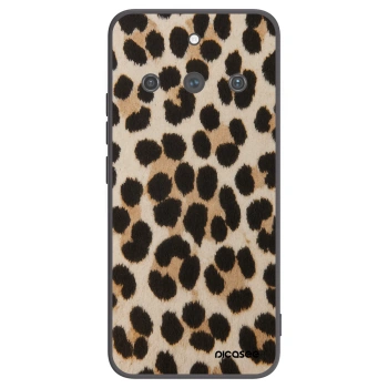 Picasee silikonski črni ovitek za Realme 11 Pro+ - Brown Tiger