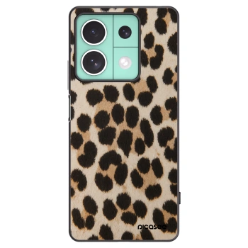 Picasee silikonski črni ovitek za Xiaomi Redmi Note 13 5G - Brown Tiger
