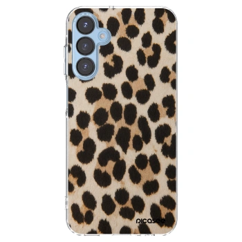 Picasee silikonski prozorni ovitek za Samsung Galaxy A15 A156B 5G - Brown Tiger