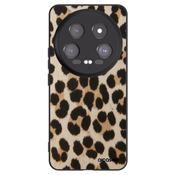 Picasee silikonski črni ovitek za Xiaomi 14 Ultra - Brown Tiger