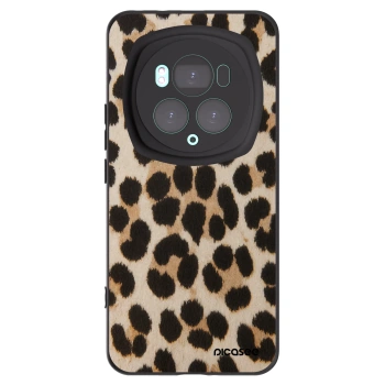 Picasee silikonski črni ovitek za Honor Magic6 Pro - Brown Tiger
