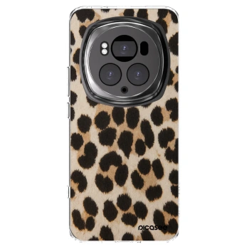 Picasee silikonski prozorni ovitek za Honor Magic6 Pro - Brown Tiger