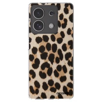 Picasee silikonski prozorni ovitek za Xiaomi Redmi Note 13 4G - Brown Tiger