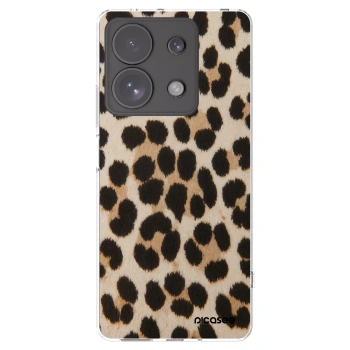 Picasee silikonski prozorni ovitek za Xiaomi Redmi Note 13 Pro 4G - Brown Tiger