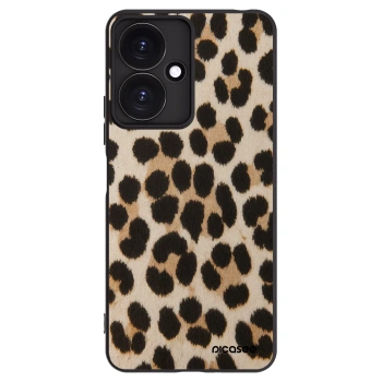 Picasee silikonski črni ovitek za Xiaomi Redmi 13C 5G - Brown Tiger