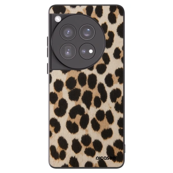Picasee silikonski črni ovitek za OnePlus 12 5G - Brown Tiger