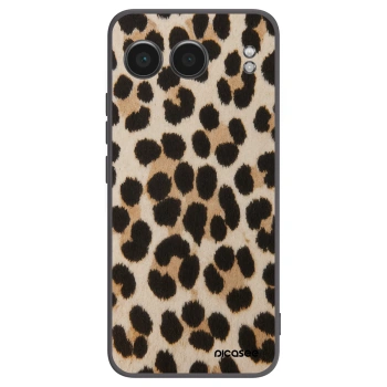 Picasee silikonski črni ovitek za OnePlus Nord 4 - Brown Tiger