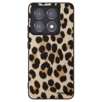 Picasee silikonski črni ovitek za Xiaomi 14T Pro - Brown Tiger