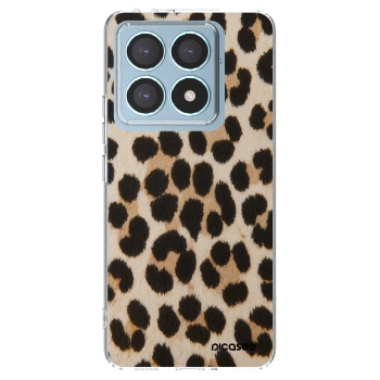 Picasee silikonski prozorni ovitek za Xiaomi 14T Pro - Brown Tiger