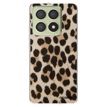Picasee silikonski prozorni ovitek za Xiaomi 14T - Brown Tiger