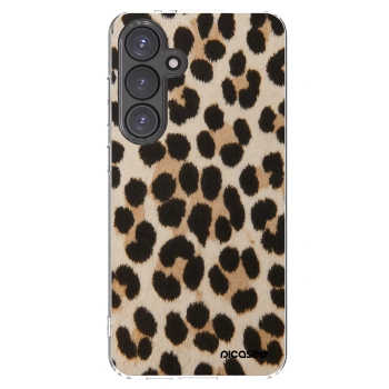 Picasee silikonski prozorni ovitek za Samsung Galaxy S24 FE S721B - Brown Tiger