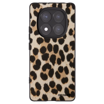Picasee silikonski črni ovitek za Xiaomi Redmi Note 14 Pro 5G - Brown Tiger