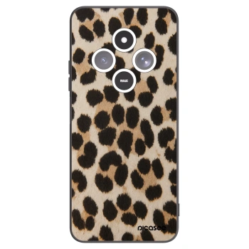 Picasee silikonski črni ovitek za Xiaomi Redmi 14C - Brown Tiger