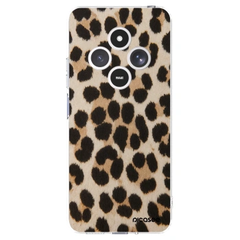 Picasee silikonski prozorni ovitek za Xiaomi Redmi 14C - Brown Tiger