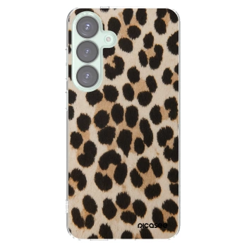 Picasee silikonski prozorni ovitek za Samsung Galaxy S25+ 5G - Brown Tiger