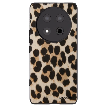 Picasee silikonski črni ovitek za Honor Magic7 Lite 5G - Brown Tiger