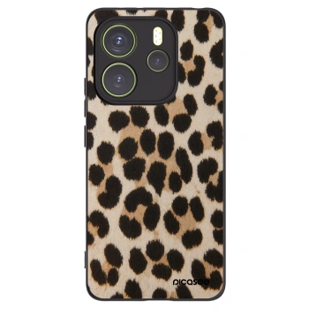 Picasee silikonski črni ovitek za Xiaomi Redmi Note 14 4G - Brown Tiger