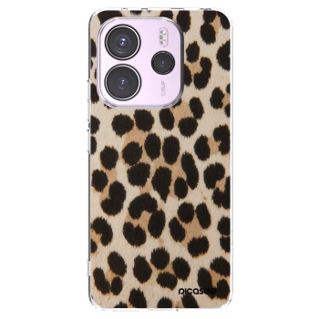 Picasee silikonski prozorni ovitek za Xiaomi Redmi Note 14 4G - Brown Tiger
