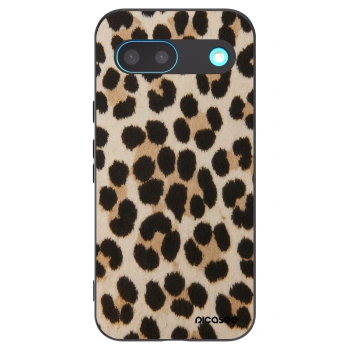 Picasee silikonski črni ovitek za Google Pixel 8 - Brown Tiger