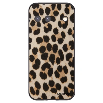 Picasee silikonski črni ovitek za Google Pixel 9 - Brown Tiger