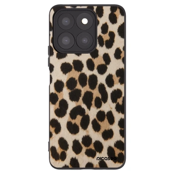Picasee silikonski črni ovitek za Honor X8c - Brown Tiger