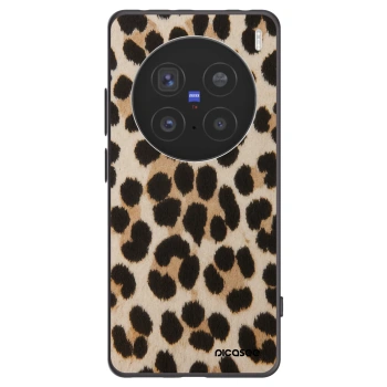 Picasee silikonski črni ovitek za Vivo X200 Pro - Brown Tiger