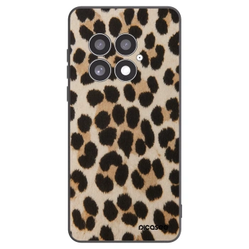 Picasee silikonski črni ovitek za OnePlus 13 5G - Brown Tiger