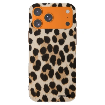 Picasee silikonski prozorni ovitek za Apple iPhone 17 Pro Max - Brown Tiger