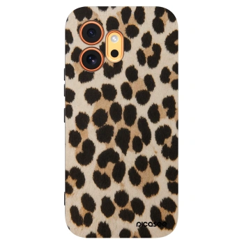 Picasee silikonski črni ovitek za Honor 600 - Brown Tiger
