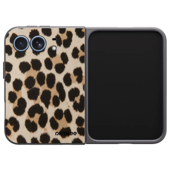 Picasee silikonski črni ovitek za Apple iPhone Duo - Brown Tiger
