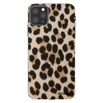 Picasee silikonski prozorni ovitek za Apple iPhone 11 Pro Max - Brown Tiger