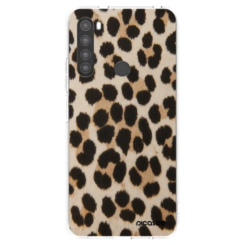Picasee silikonski prozorni ovitek za Xiaomi Redmi Note 8 - Brown Tiger