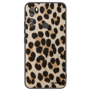 Picasee silikonski črni ovitek za Xiaomi Redmi Note 8 - Brown Tiger