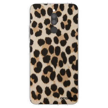 Picasee silikonski prozorni ovitek za Xiaomi Redmi 8 - Brown Tiger