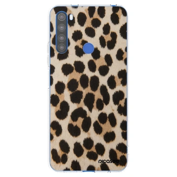 Picasee silikonski prozorni ovitek za Xiaomi Redmi Note 8T - Brown Tiger