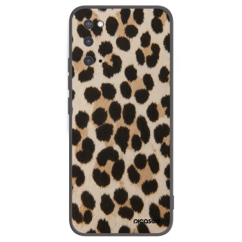 Picasee silikonski črni ovitek za Samsung Galaxy S20 G980F - Brown Tiger