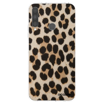 Picasee silikonski prozorni ovitek za Huawei P40 Lite E - Brown Tiger