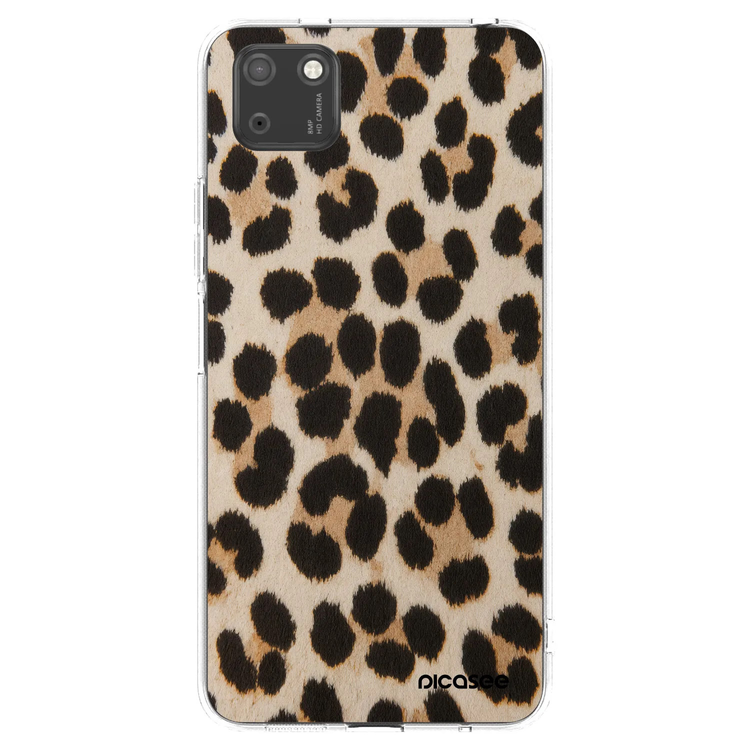 Picasee silikonski prozorni ovitek za Huawei Y5P - Brown Tiger